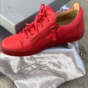 Original Red Giuseppe Zanotti sneakers